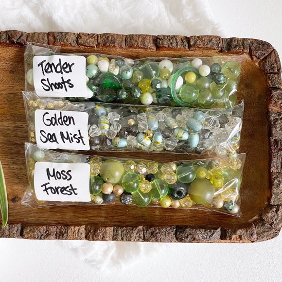 Bag of Beads Jewelry Making Bead Soup Crafts DIY Beading Boho Mixed Eclectic - Picture 6 of 12